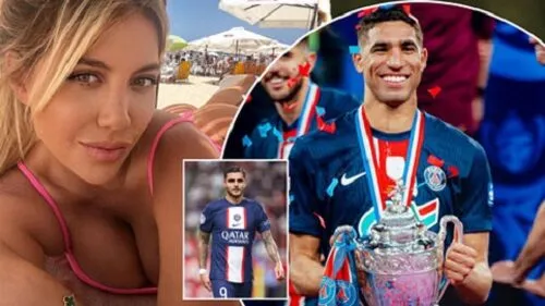 Wanda Nara bị đồn yêu Hakimi